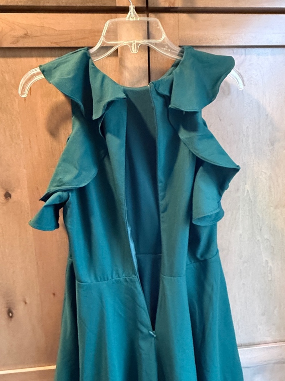 Altar'd State Green Ruffle dress - Picture 8 of 8